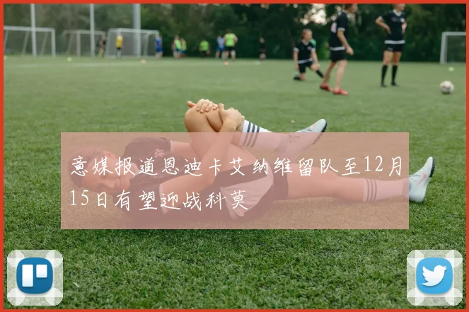 意媒报道恩迪卡艾纳维留队至12月15日有望迎战科莫